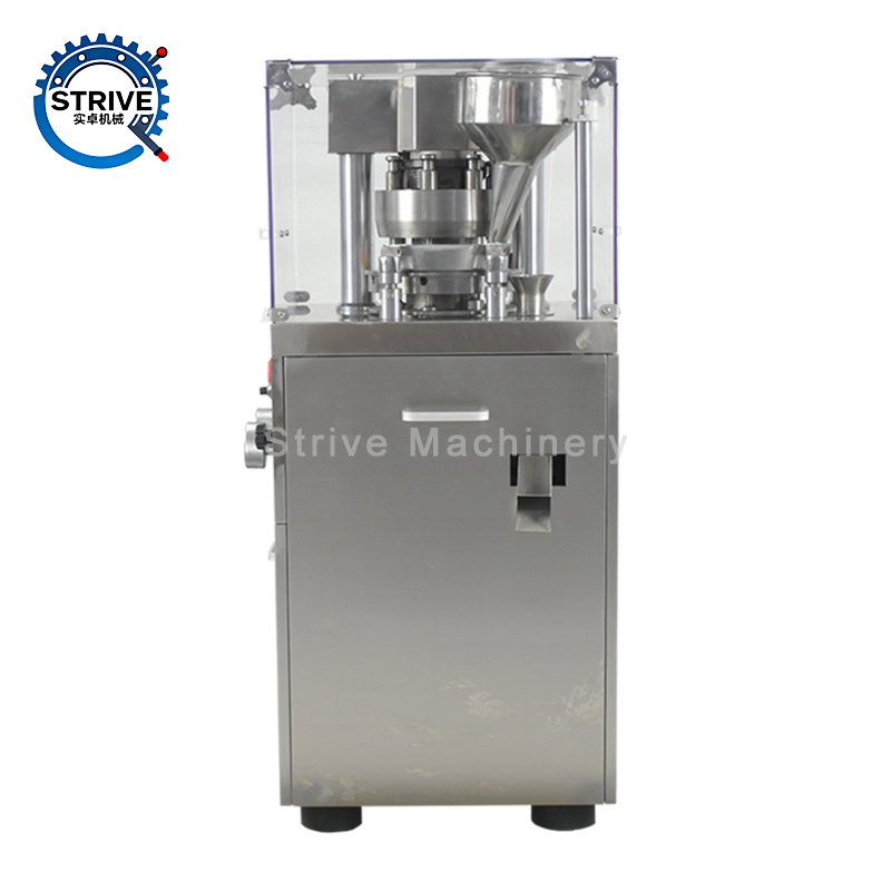 Zp9a Máquina de fabricación de caramelos en polvo para laboratorio farmacéutico en miniatura, prensa de tabletas rotativa