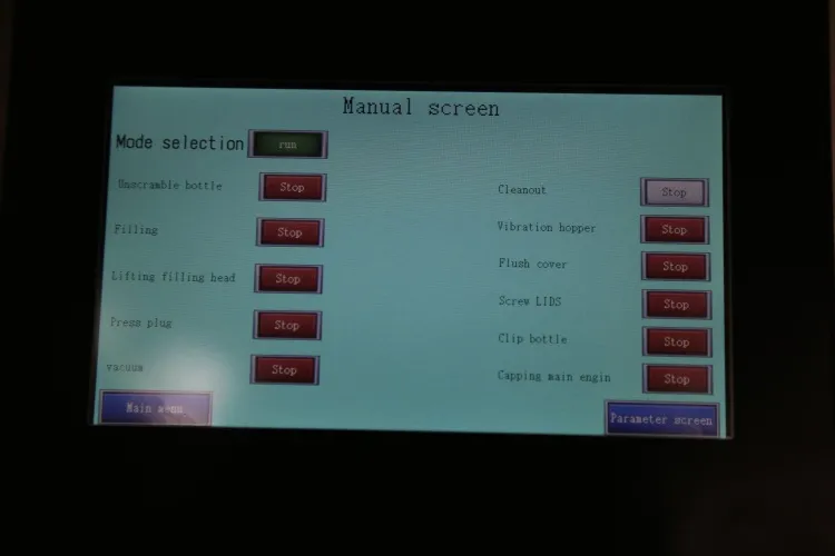Panel de control
