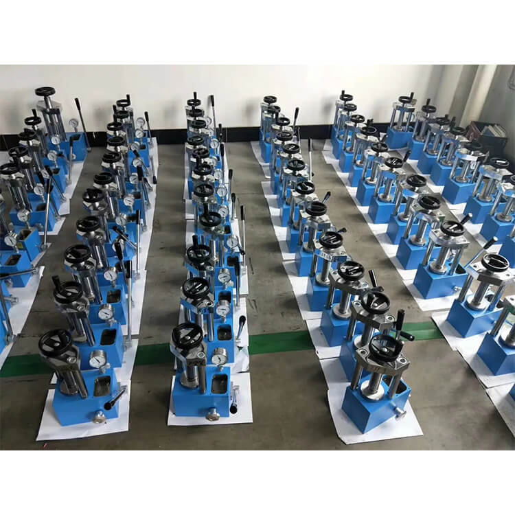 Máquina de prensa hidráulica caliente TMAXCN para laboratorio para pellets en polvo