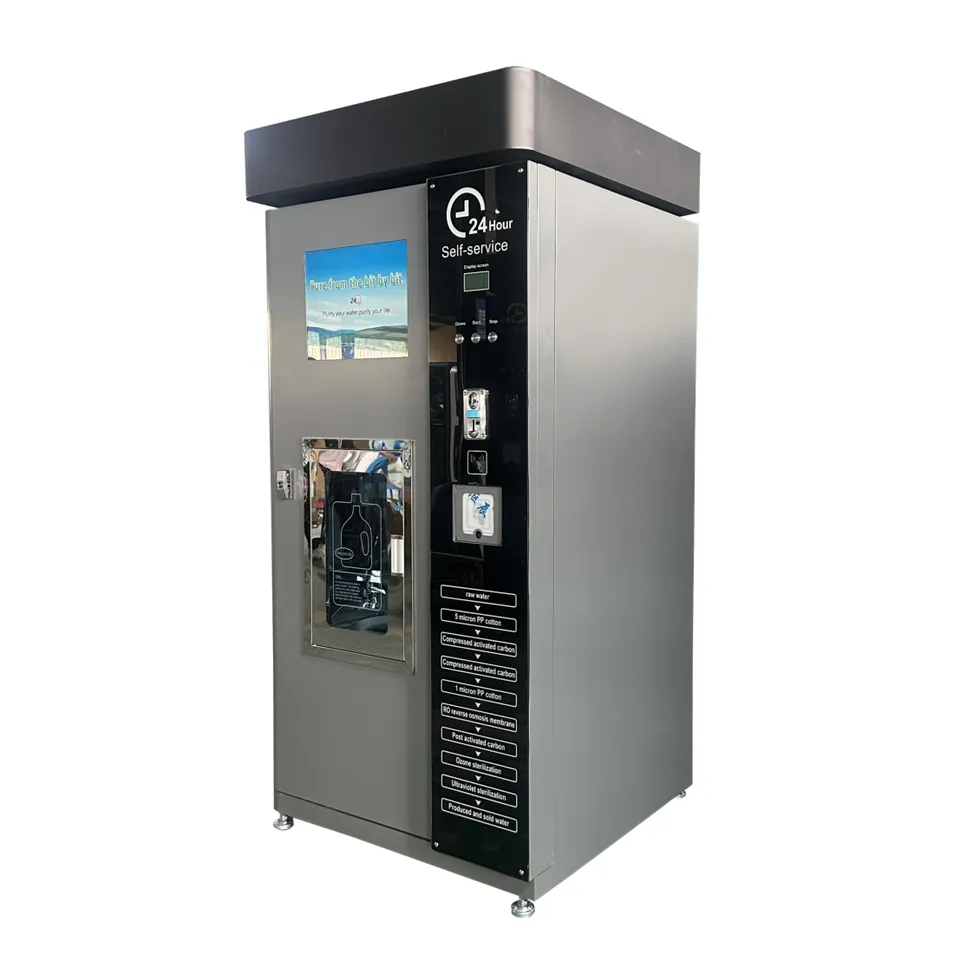 Estación de recarga de agua - sistema interno