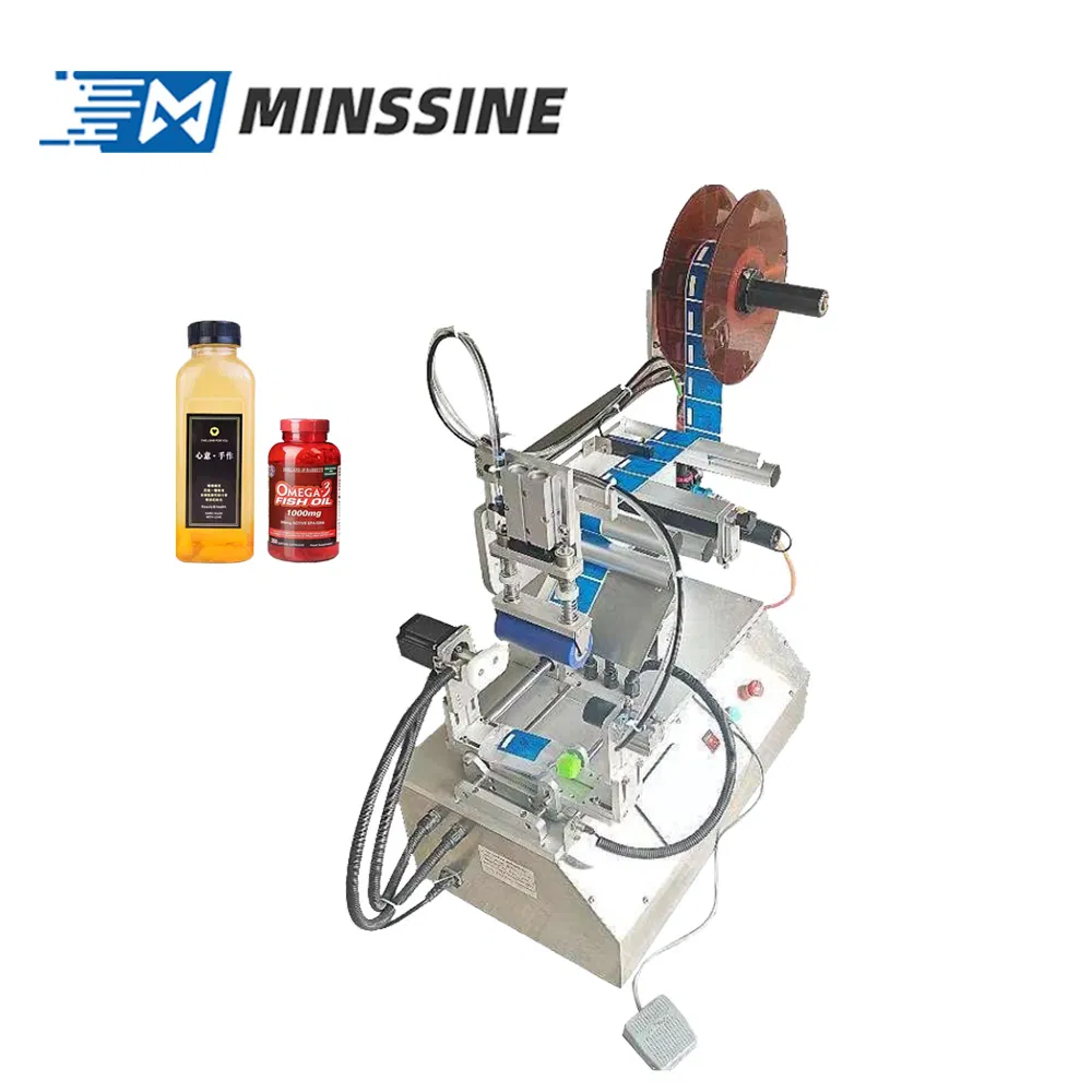 Máquina de etiquetado rotativa eficiente para soluciones de embalaje confiables y duraderas. Sistema de etiquetado rotativo inteligente para procesos de embalaje optimizados