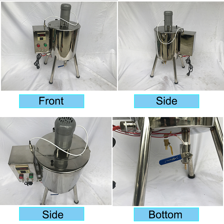 Máquina de llenado cosmético Mo-Qdmech con salida de calefacción anti-solidificación para lápiz labial, cera, bálsamo labial y crayón