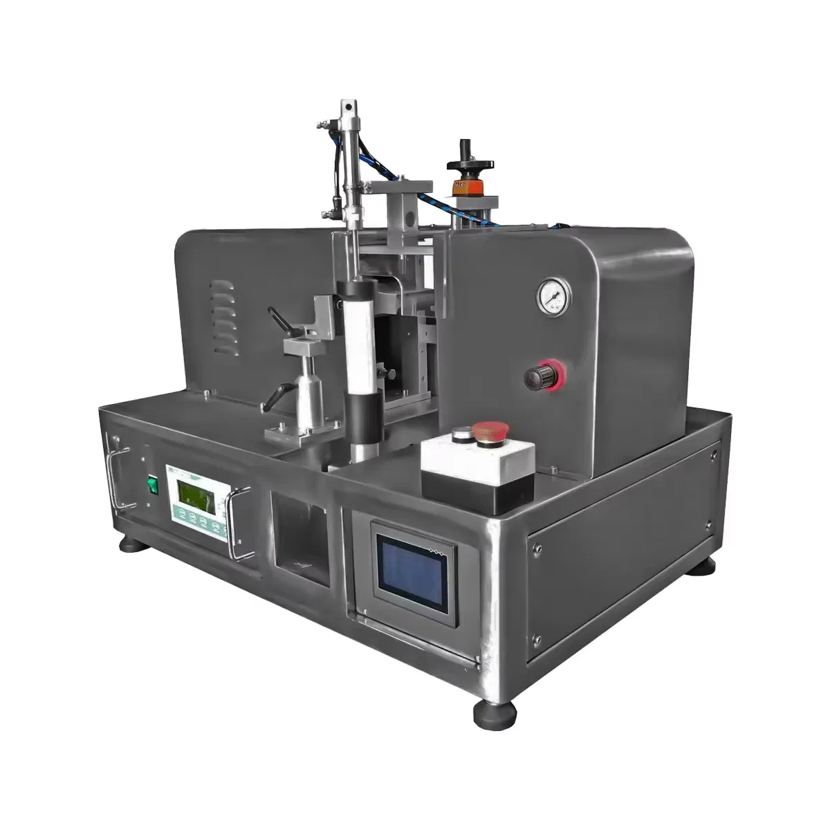 Máquina de sellado de tubos de plástico con tecnología ultrasónica para cosméticos