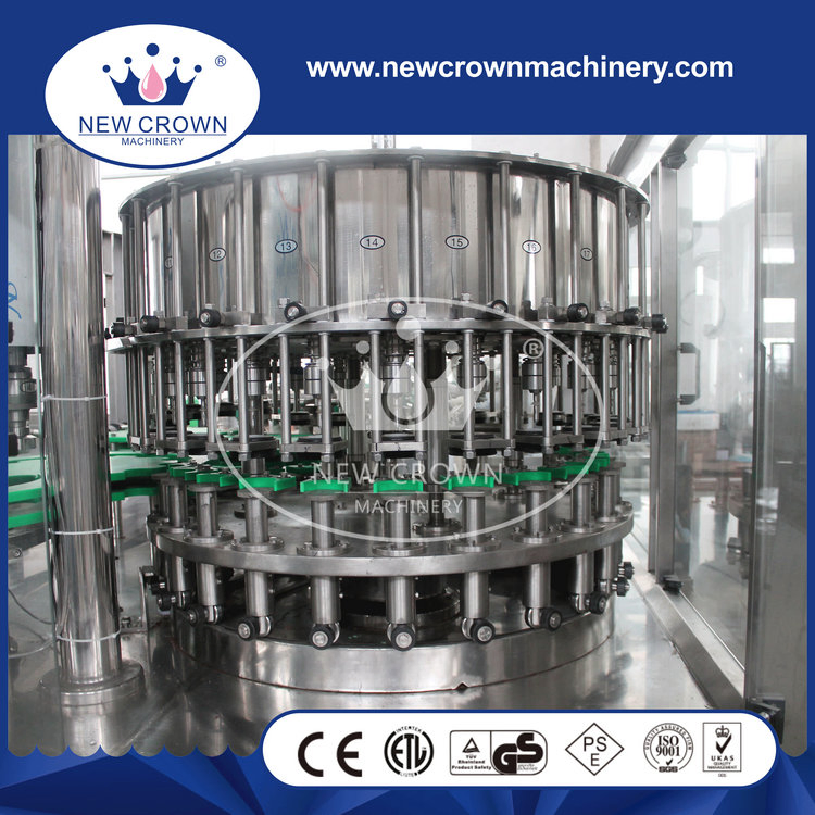 Máquina de llenado rotativa de alta calidad de China para botellas de vidrio