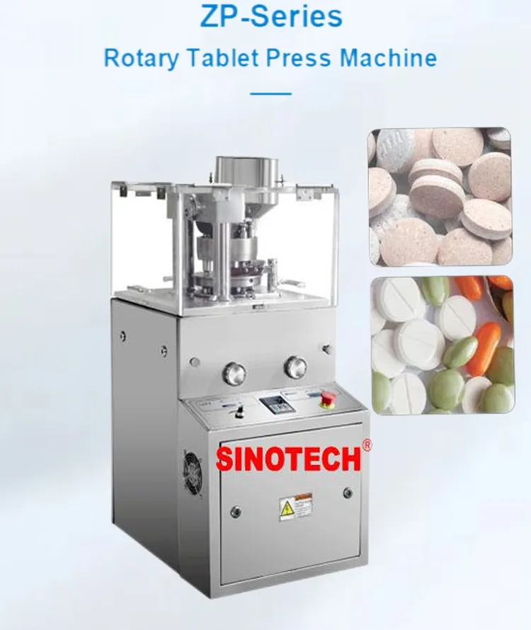 Prensa de tabletas automática rotativa