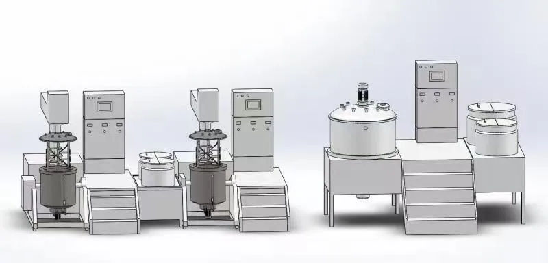 Línea de fabricación de cremas