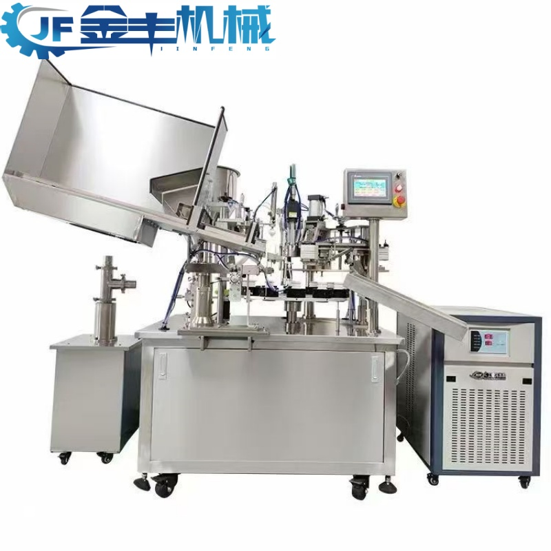 Máquina automática de llenado de tubos laminados, máquina de llenado de crema de vaselina, pegamento, pasta de dientes, máquina de llenado y sellado de tubos cosméticos de metal, aluminio y plástico blando