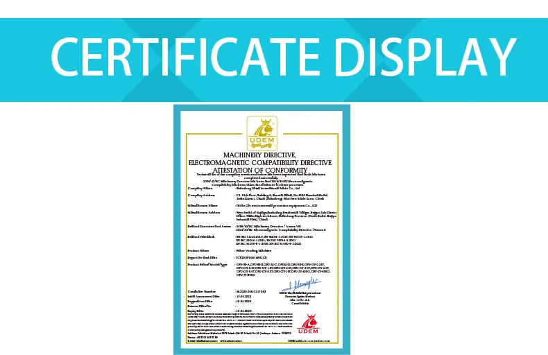 Certificaciones