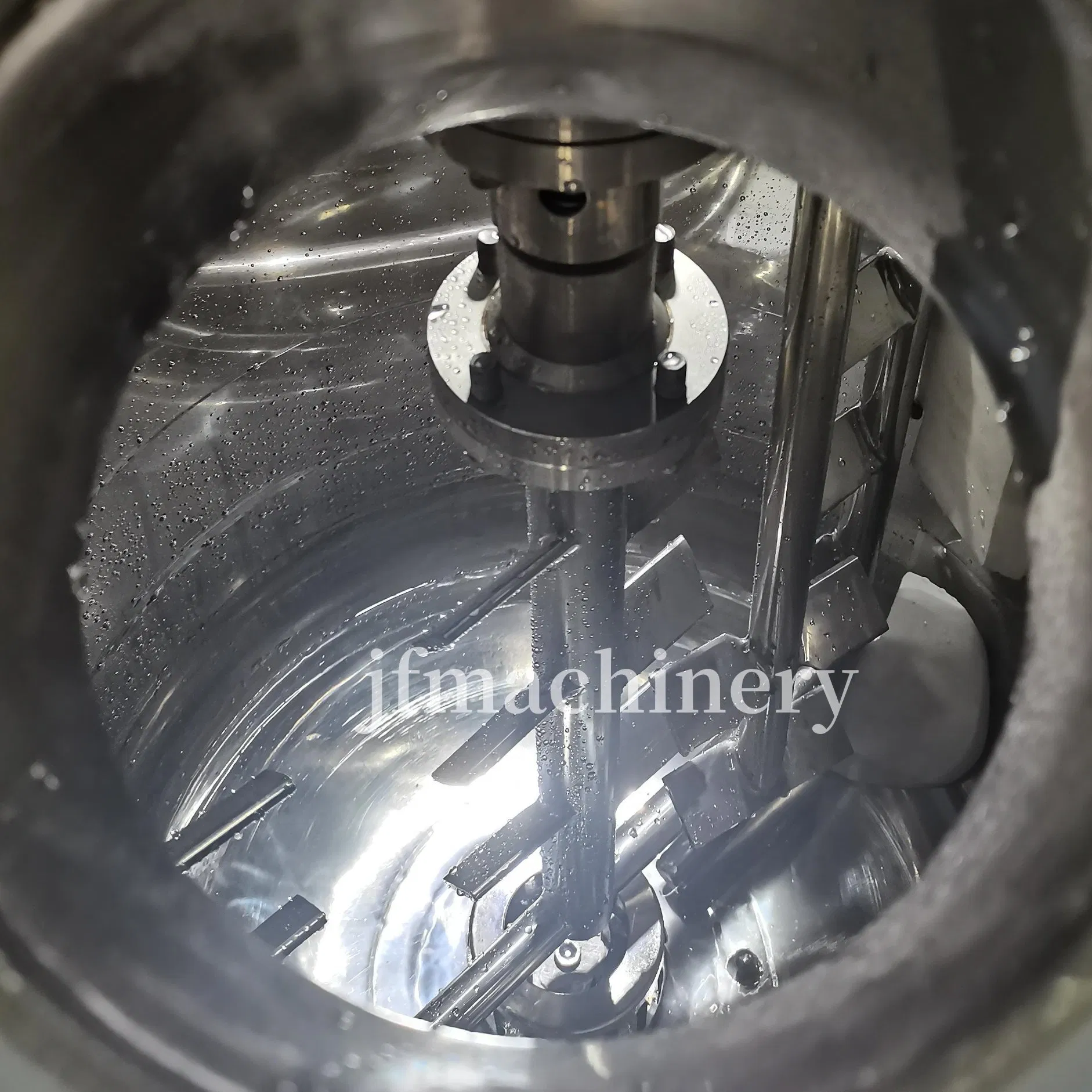 Máquina mezcladora homogeneizadora con elevación hidráulica, emulsificador al vacío, dispersor, homogeneizador, mezclador para cosméticos