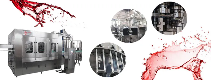 Máquina de llenado de botellas