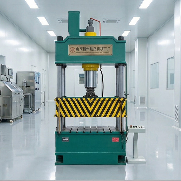 Prensa hidráulica de cuatro columnas totalmente automatizada para la formación de polvo cerámico