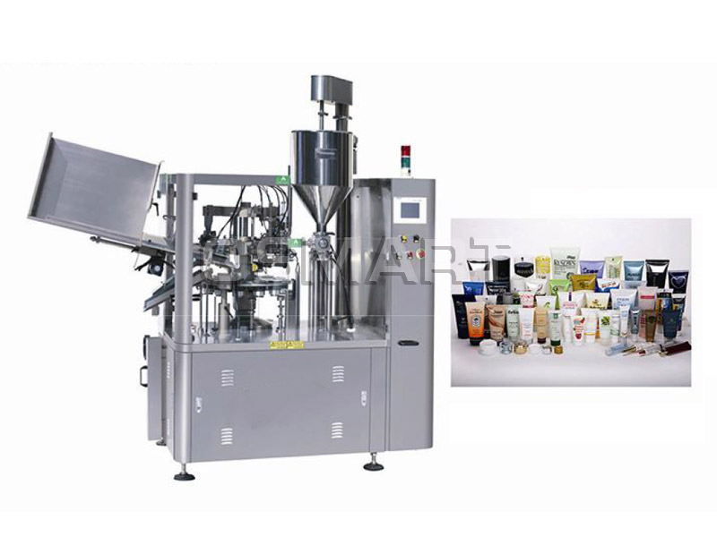 Máquina versátil automática de llenado y sellado de tubos de ungüento para cosméticos