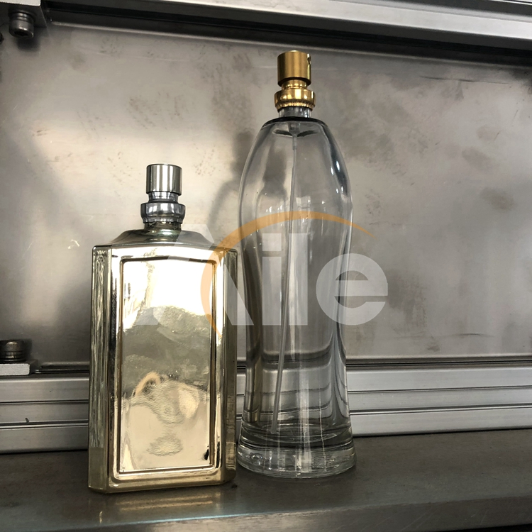 Máquina automática de llenado, crimpado y colocación de perfume neumática
