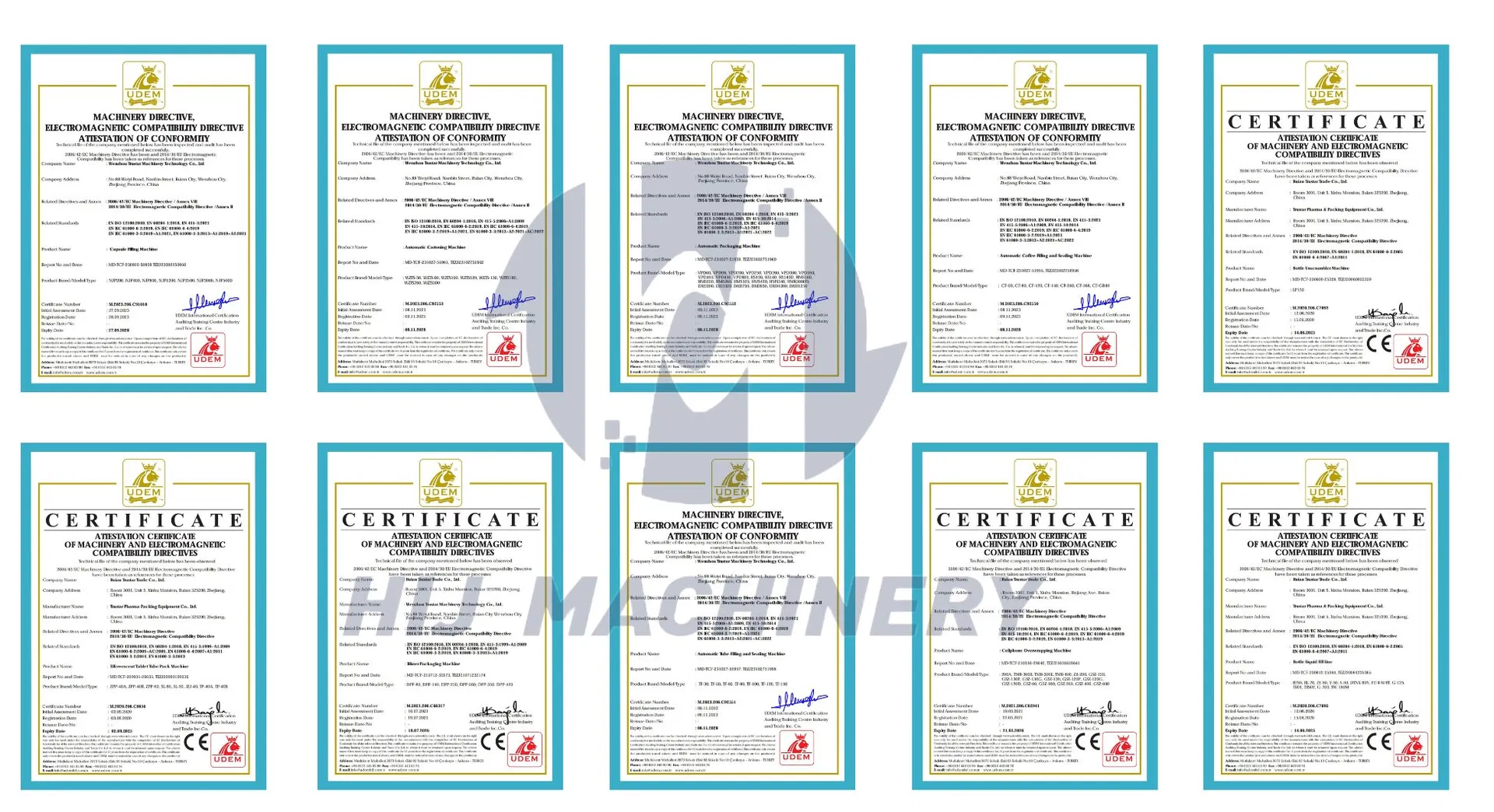 Certificaciones globales