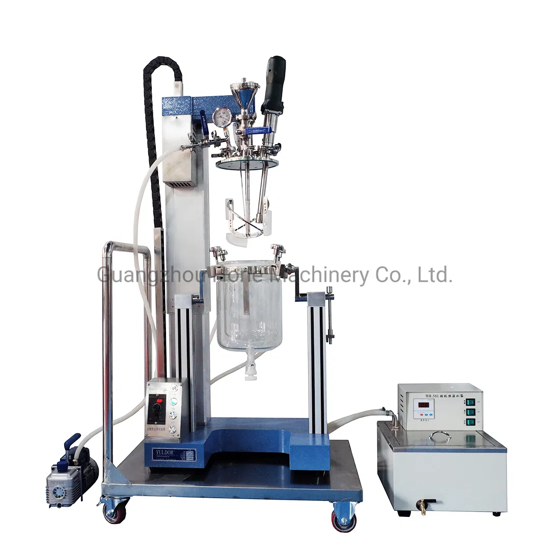 Pon a punto de alto cizallamiento de 30L Mezclador Laboratorio de cosmética vacío homogeneizador de emulsionante