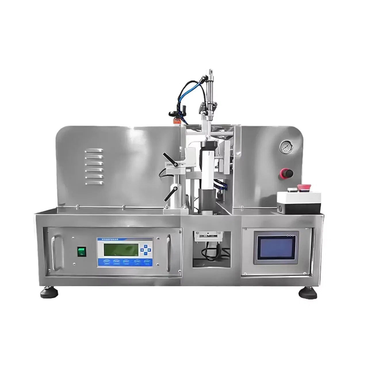 Máquina de sellado de tubos de plástico con tecnología ultrasónica para cosméticos