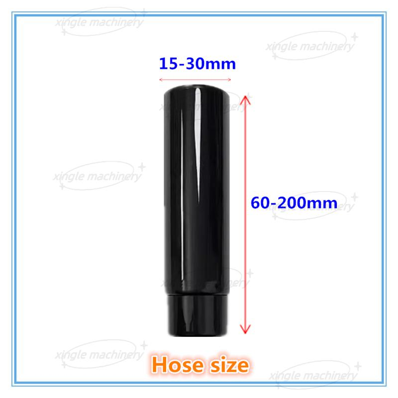 Máquina de llenado y sellado de tubos de aluminio semiautomática para cosméticos, ungüentos, geles, pasta de dientes y cremas
