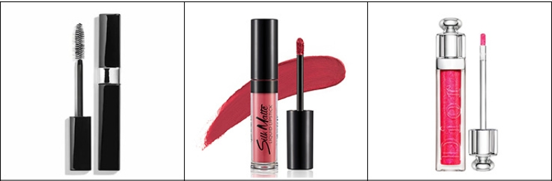 Máquina de llenado de lápiz de delineador de ojos y brillo labial semiautomática 1ml a 15ml con mesa giratoria, presión neumática, tubo de máscara, contenedor líquido, bolígrafo y taponado