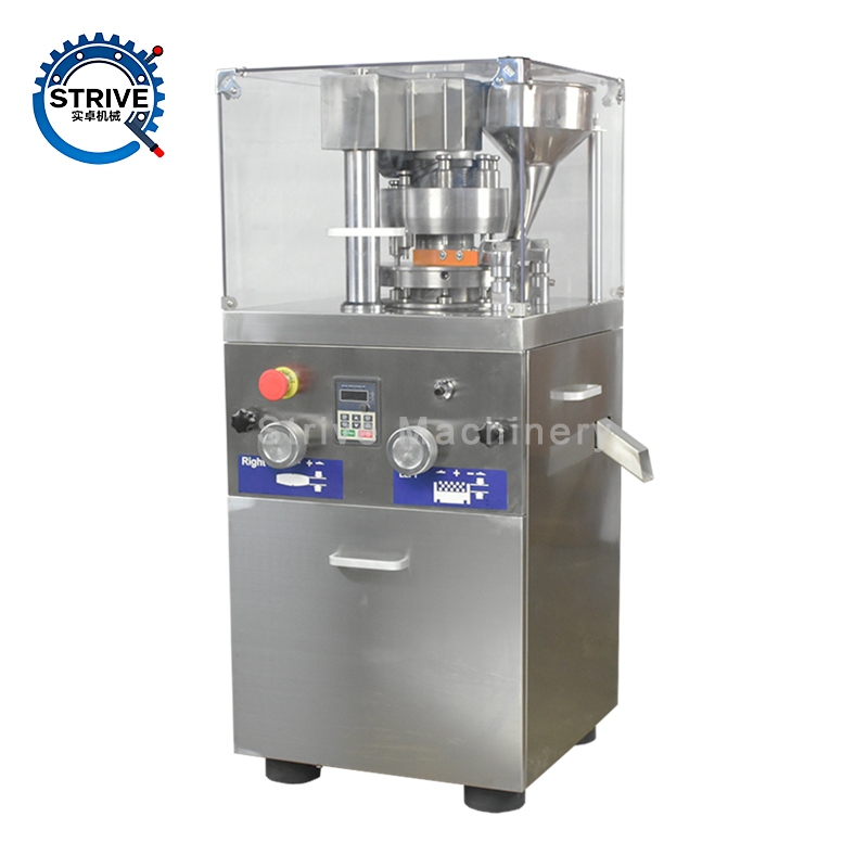 Zp9a Máquina de fabricación de caramelos en polvo para laboratorio farmacéutico en miniatura, prensa de tabletas rotativa
