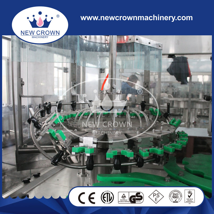 Máquina de llenado rotativa de alta calidad de China para botellas de vidrio