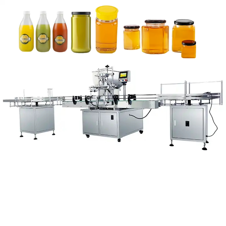 Personalizar máquina de llenado neumático líquido de miel de mermelada automática para botellas de vidrio y plástico