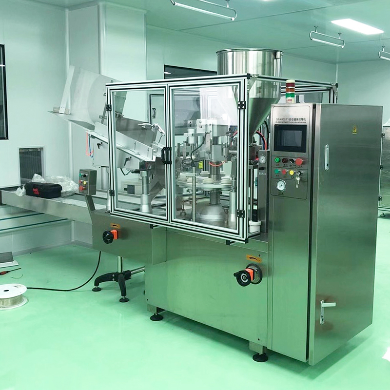 Máquina automática de llenado y sellado de tubos de plástico Honemix para crema de manos cosmética, gel desinfectante, pasta de dientes, ungüento, máquina de envasado de tubos laminados