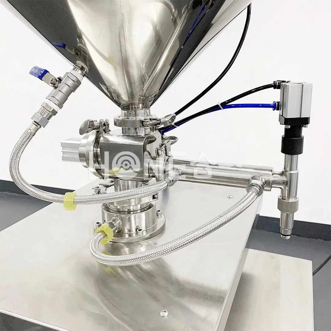Máquinas de llenado de crema de bálsamo labial de maquillaje cosmético Honemix semiautomáticas 10-100ml Máquina de llenado de líquido de cera caliente pequeña