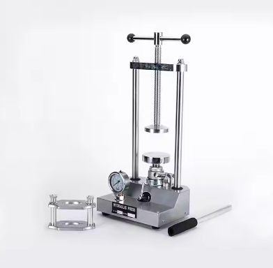 Prensa Hidráulica Manual de Laboratorio para Muestras de Pellets y Polvos de Xrf/IR, Prensa Manual de Banco de Alta Velocidad - para Materiales, Cerámicas, Investigación en Superconductividad