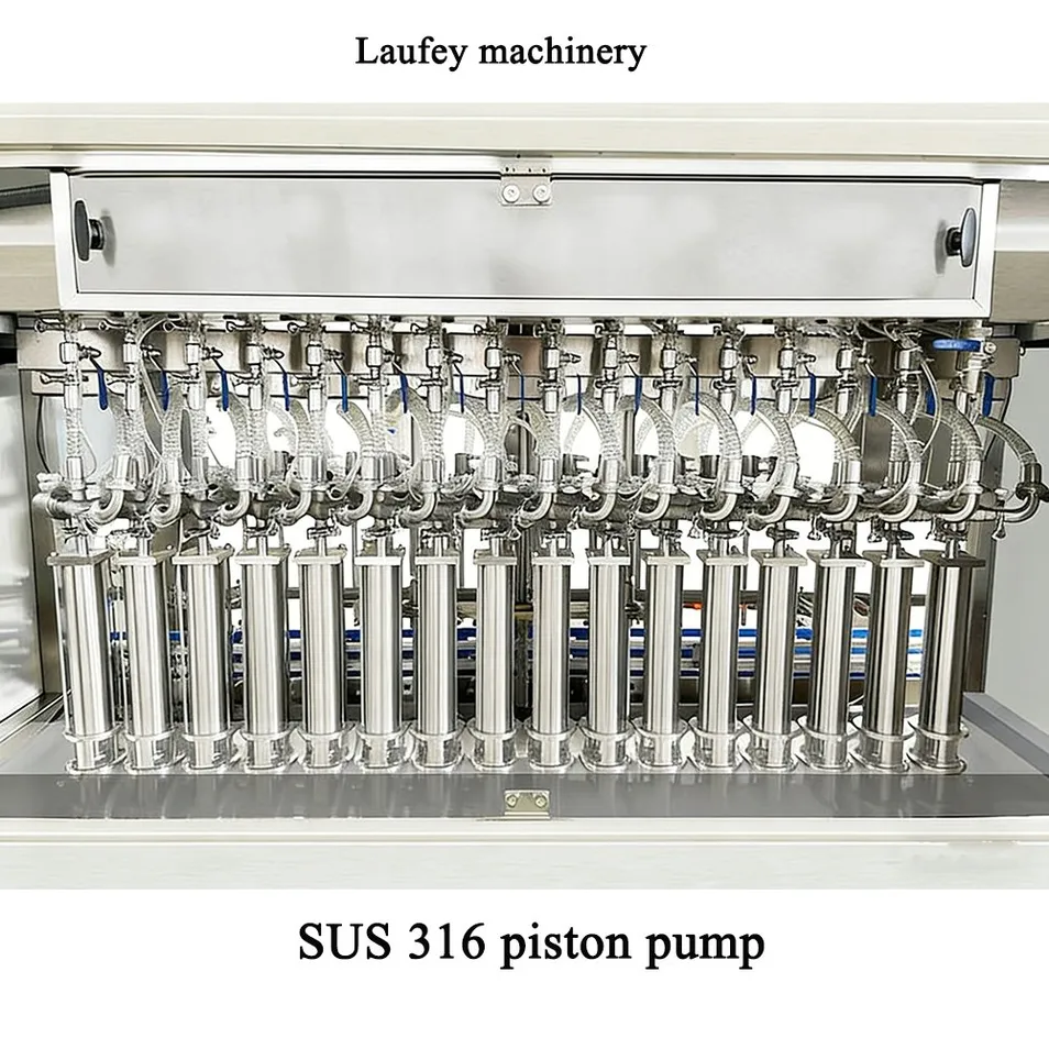 Bomba de pistón SUS 316L
