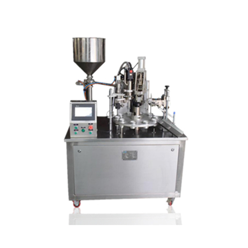 Máquina automática de llenado y sellado de tubos de pasta cosmética de fábrica de origen