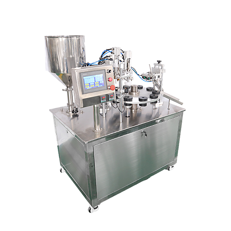 Máquina automática de llenado y sellado de tubos de plástico para ungüento, gel, pasta de dientes, limpiador facial y cosméticos