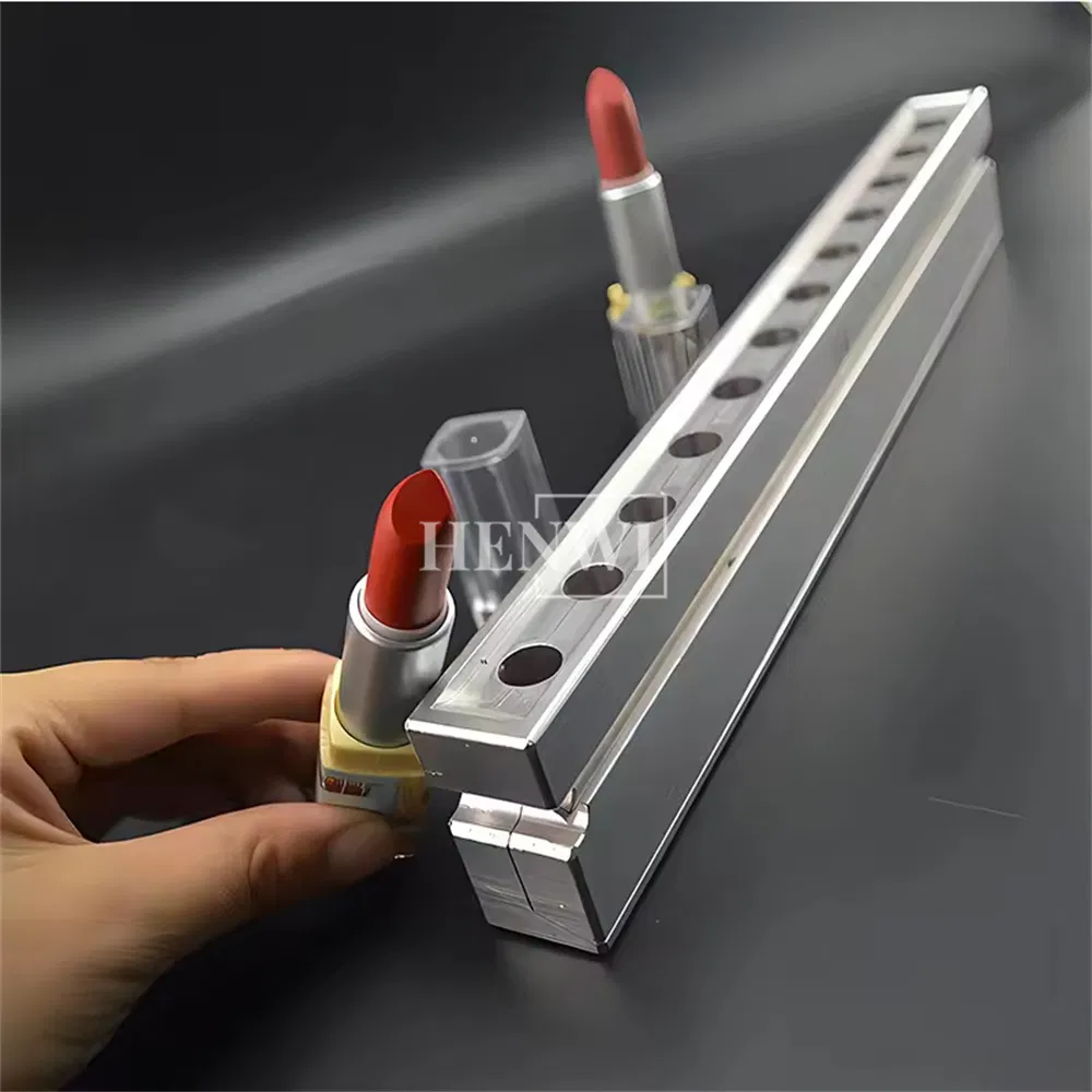10/12 Máquina de llenado de lápiz labial automático con boquillas