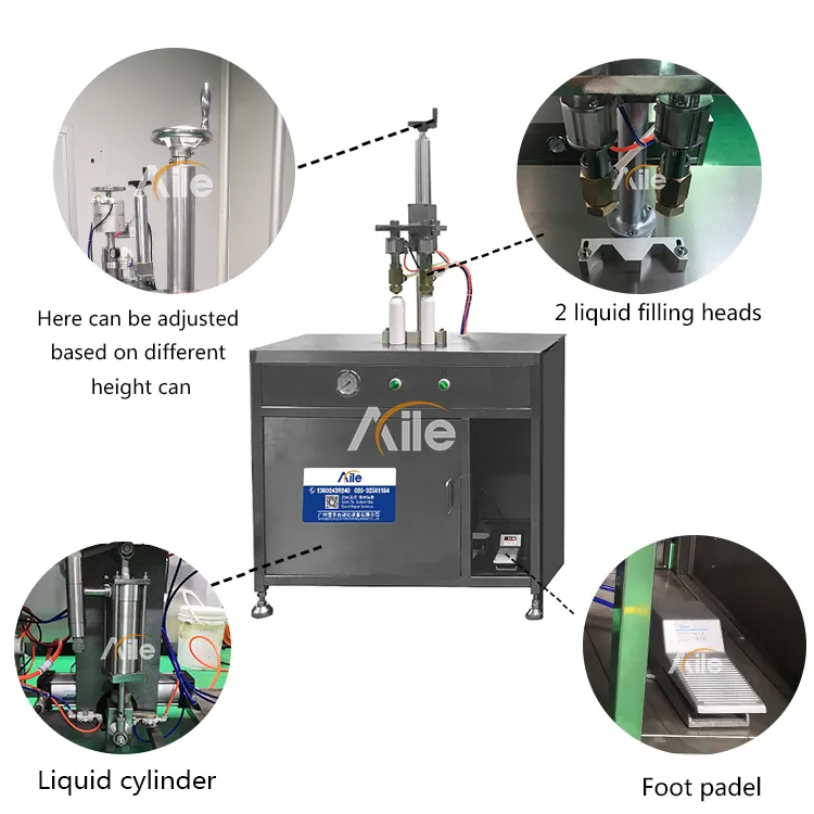 Equipo de llenado de aerosol