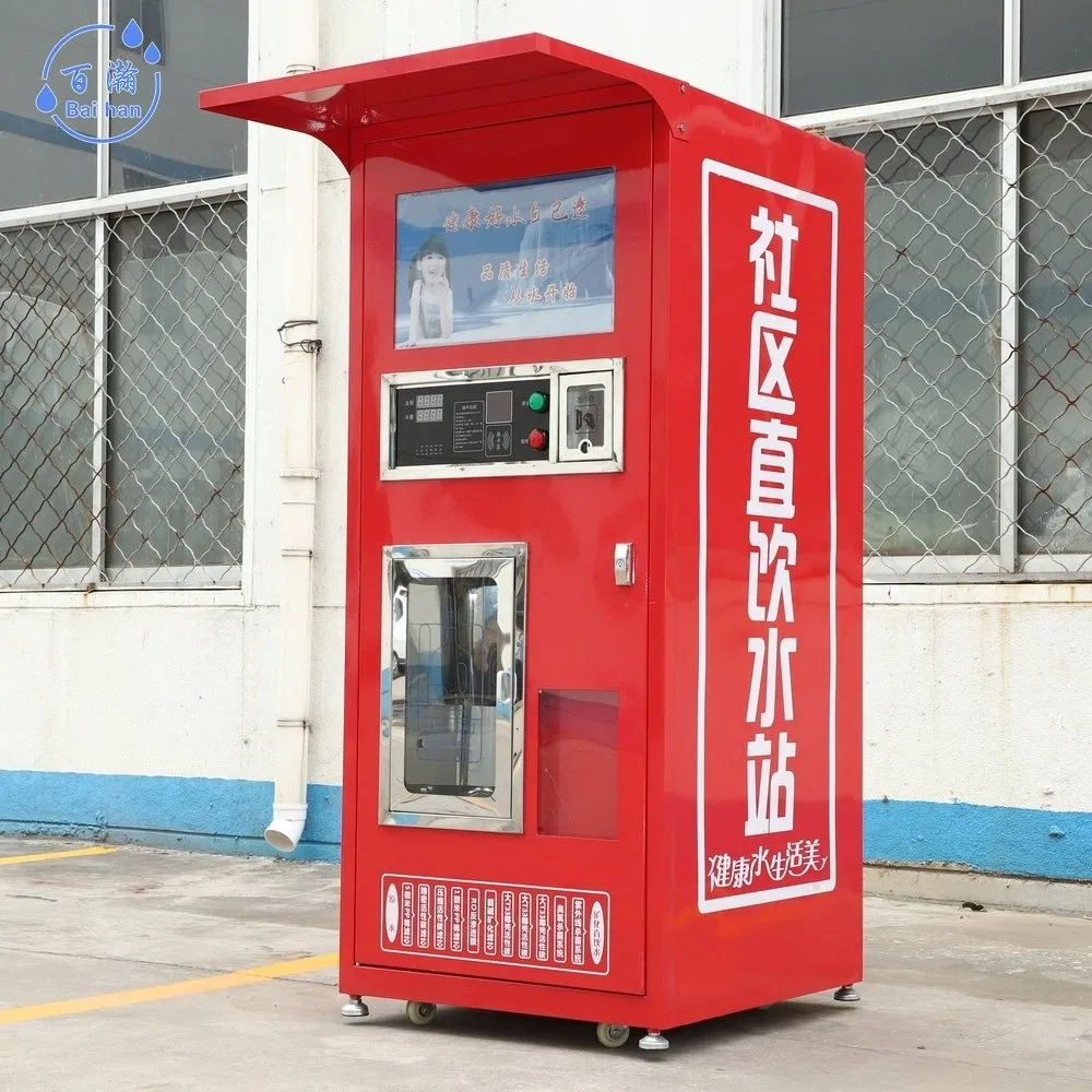 Máquina Automática de Distribución de Agua para Estación de Recarga de Botellas en Escuelas