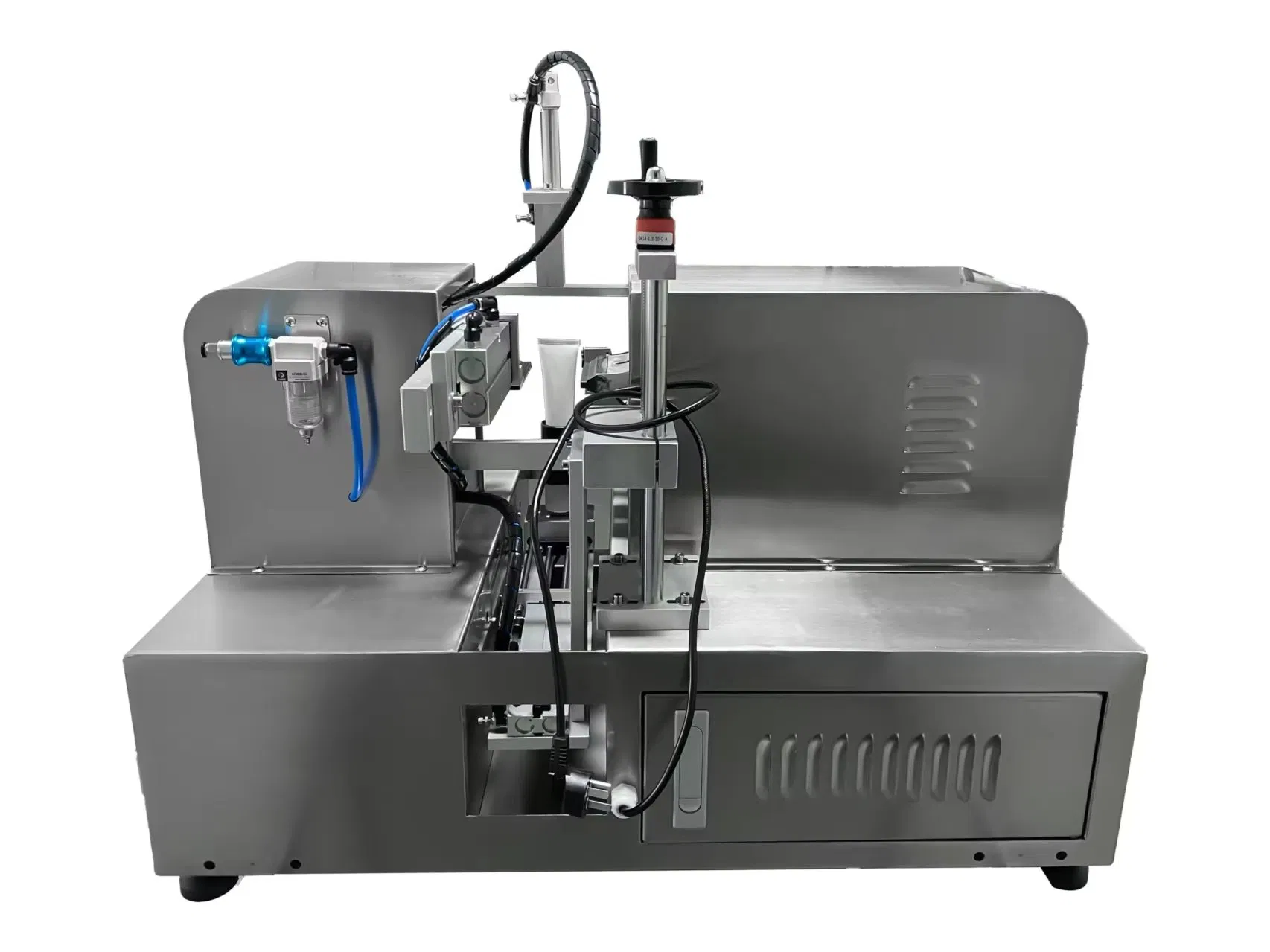 Máquina de sellado de tubos de plástico con tecnología ultrasónica para cosméticos