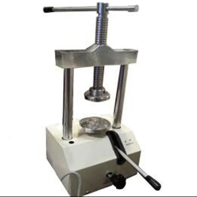 Prensa Hidráulica Manual de Laboratorio para Muestras de Pellets y Polvos de Xrf/IR, Prensa Manual de Banco de Alta Velocidad - para Materiales, Cerámicas, Investigación en Superconductividad