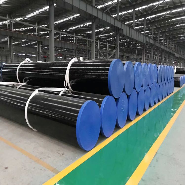 Large Diameter API 5L Grade B SSAW Spiral Welded Black Carbon Steel Pipe