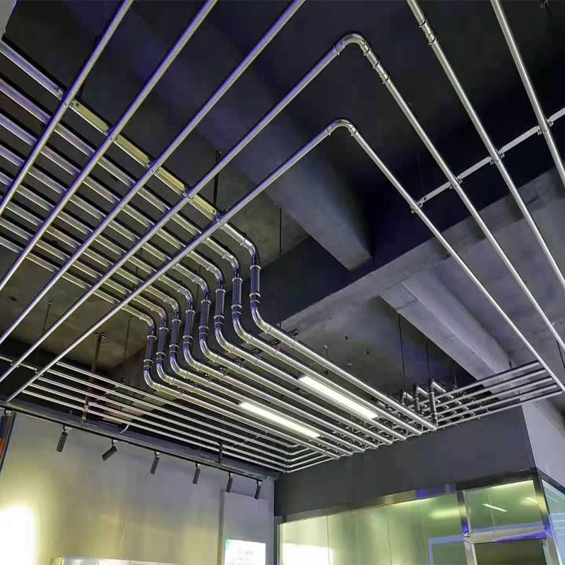 201/304 Industrial Blank Stainless Steel Welded Pipe Large Diameter and Thick Wall Round Pipe Sewage Liquid Conveying Pipe