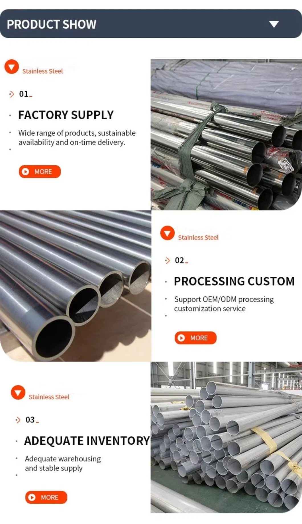 Stainless Steel Pipe Details