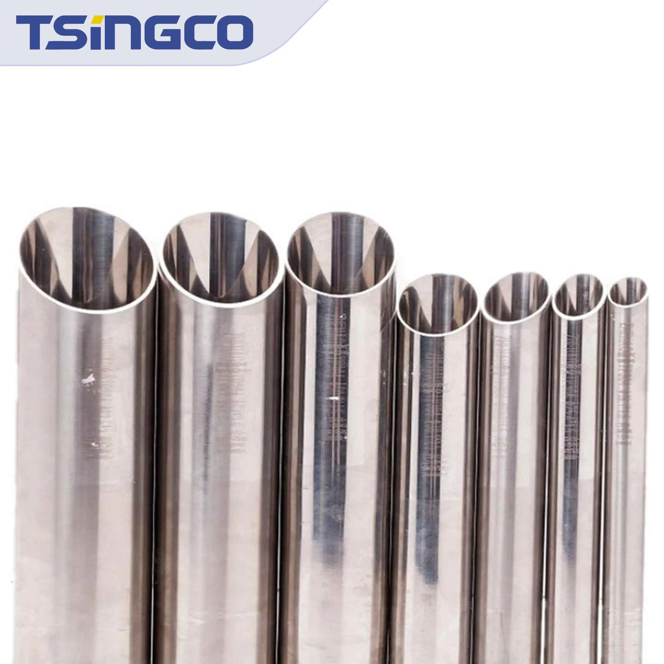Polished Seamless Stainless Steel Pipe for Industrial/General with ASTM/En Standards