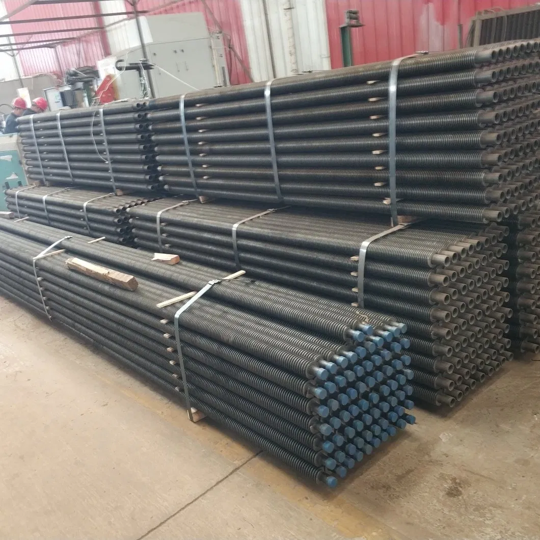 Datang High Frequency Welding Finned Pipe with Welded Spiral Fin, Material Carbon/Alloy/Stainless Steel