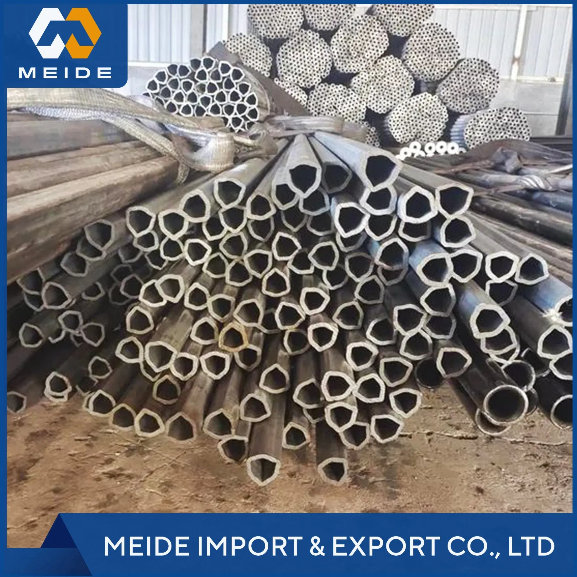 15CrMo Alloy Customized Triangular Shaped Tube for Mechanical Transmission Devices