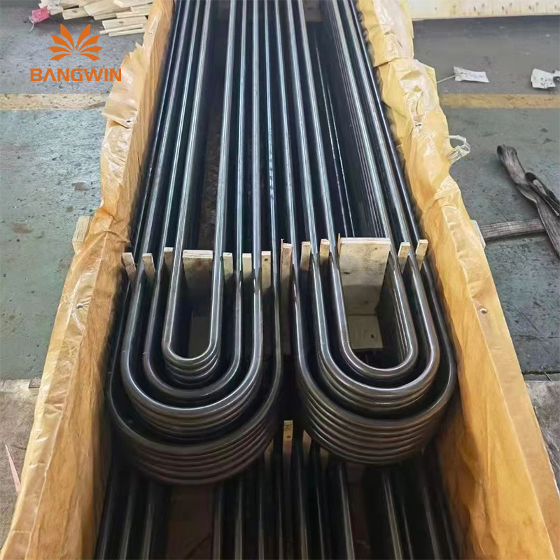 Polished, Pickling Wooden Cases U Bend Tubes Stainless Steel U-Bend Tube