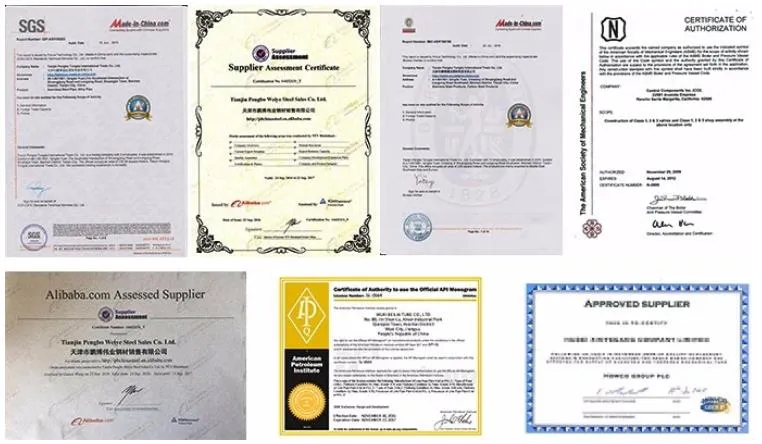 Certifications