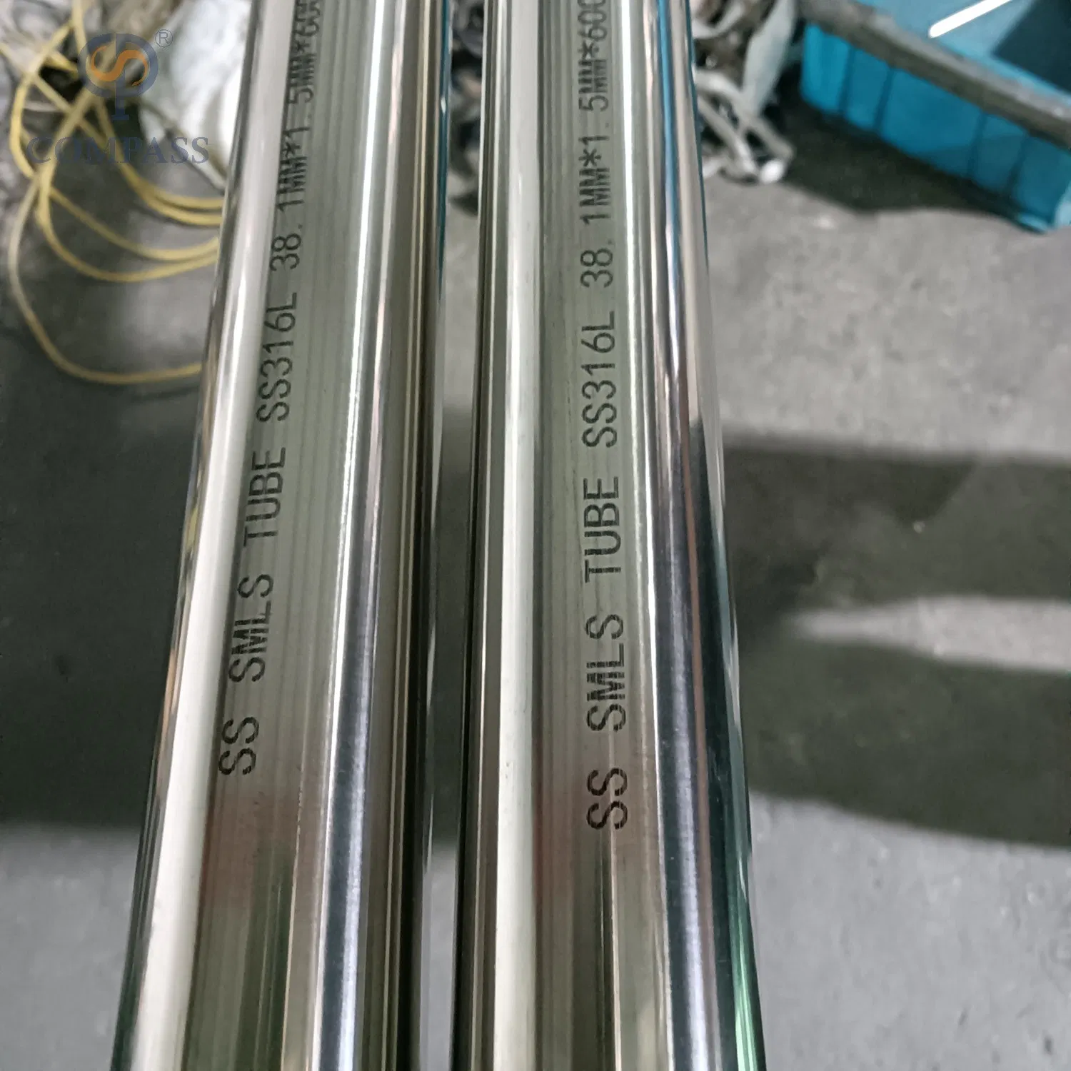 Sanitary Stainless Steel SS304 38.1mm Round Seamless Tube with Mirror Polish
