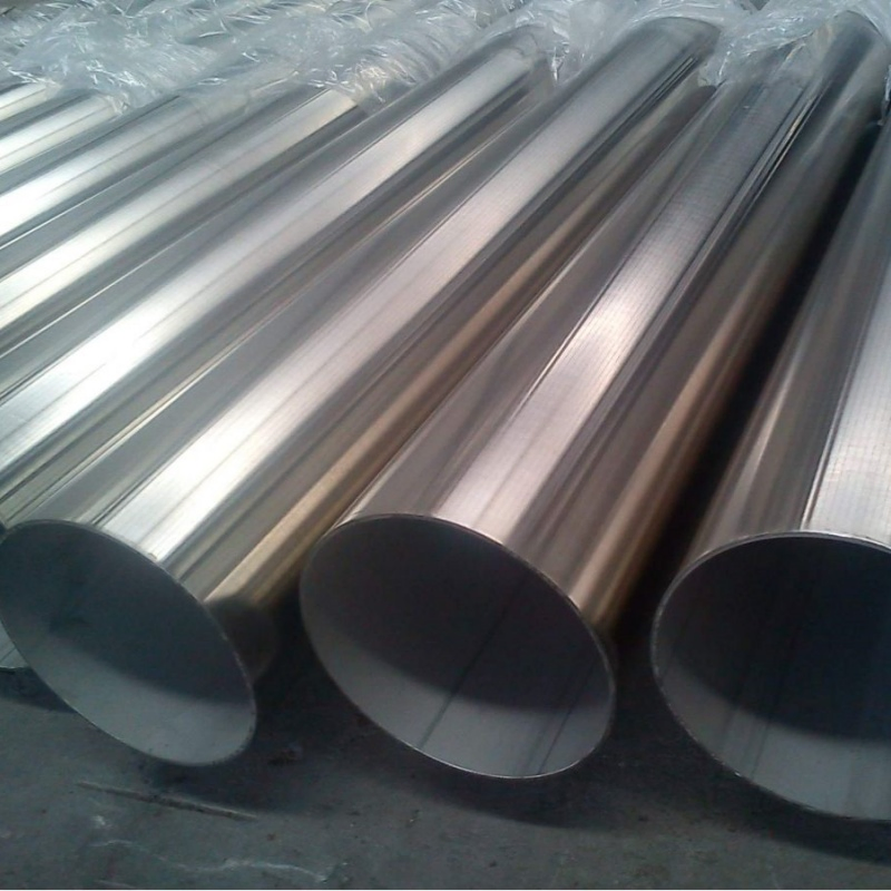 304 316 409 Welded Stainless Steel Pipe Tube Manufacturer with Factory Price Round Od 1 2 3 4 5 6 7 8 Inch with Ba 2b 8K Polished Surface for Exhaust System