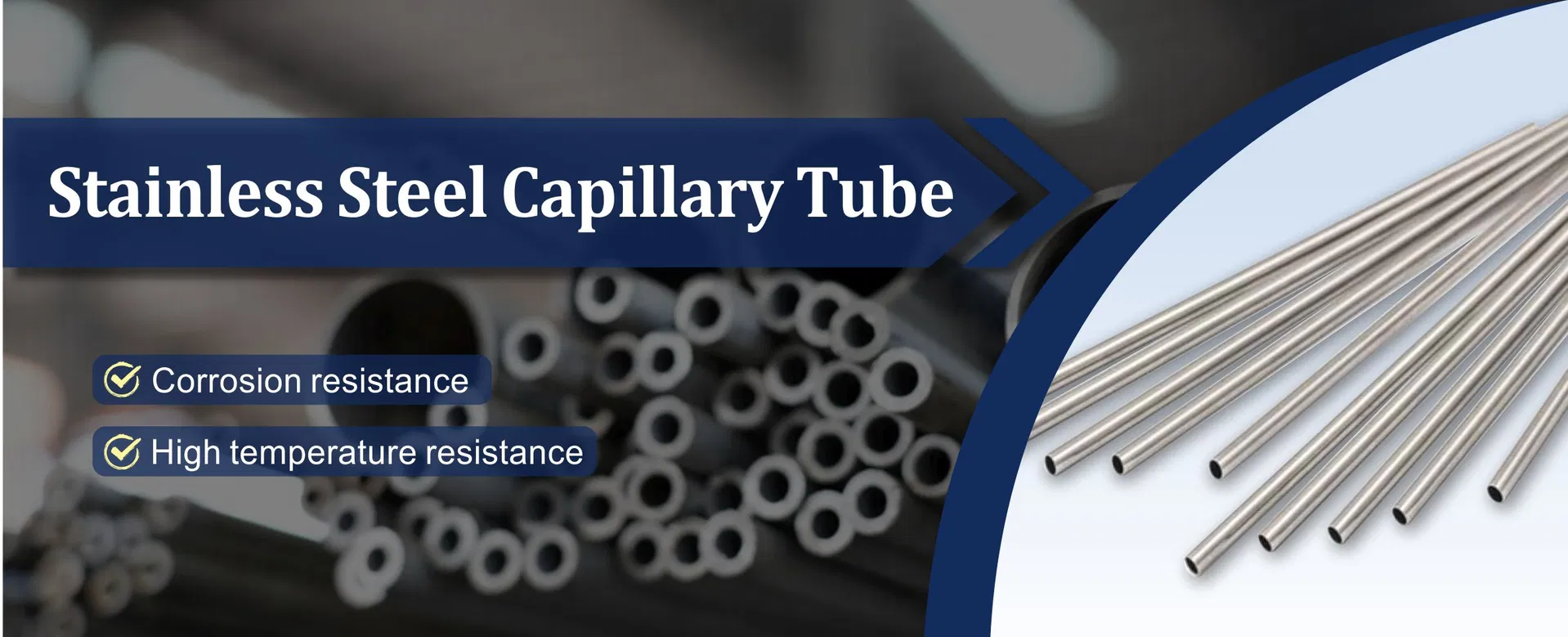 Stainless Steel Capillary Tube Banner