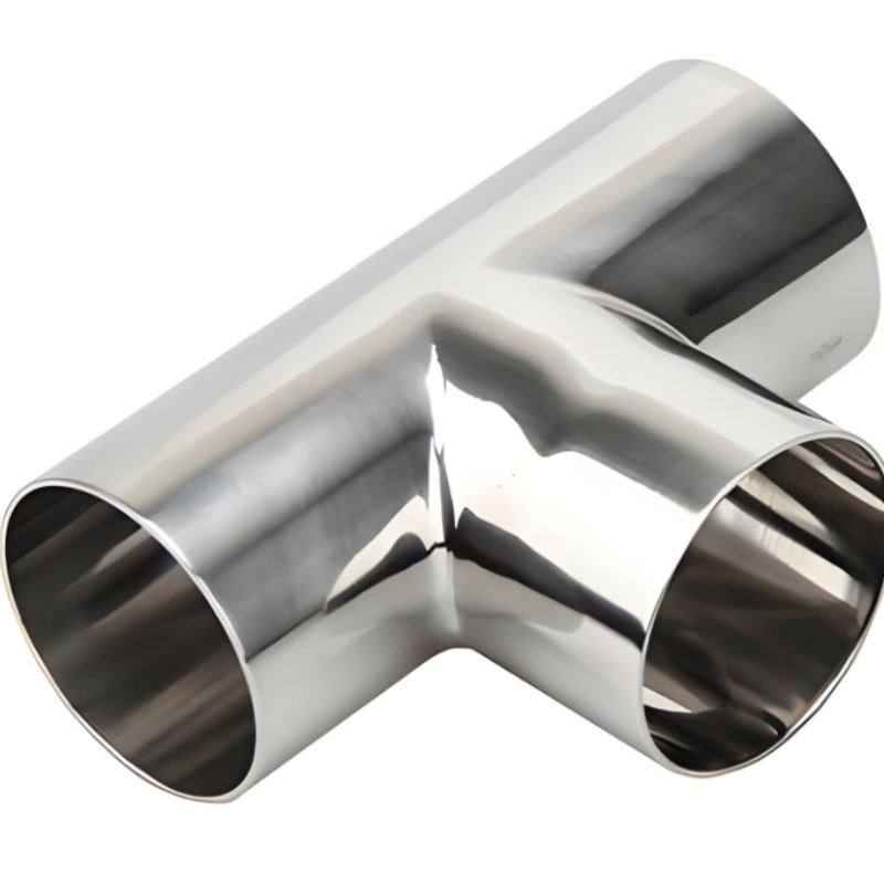 Premium Quality Stainless Steel Seamless Tee Pipe Fittings for Industrial Applications