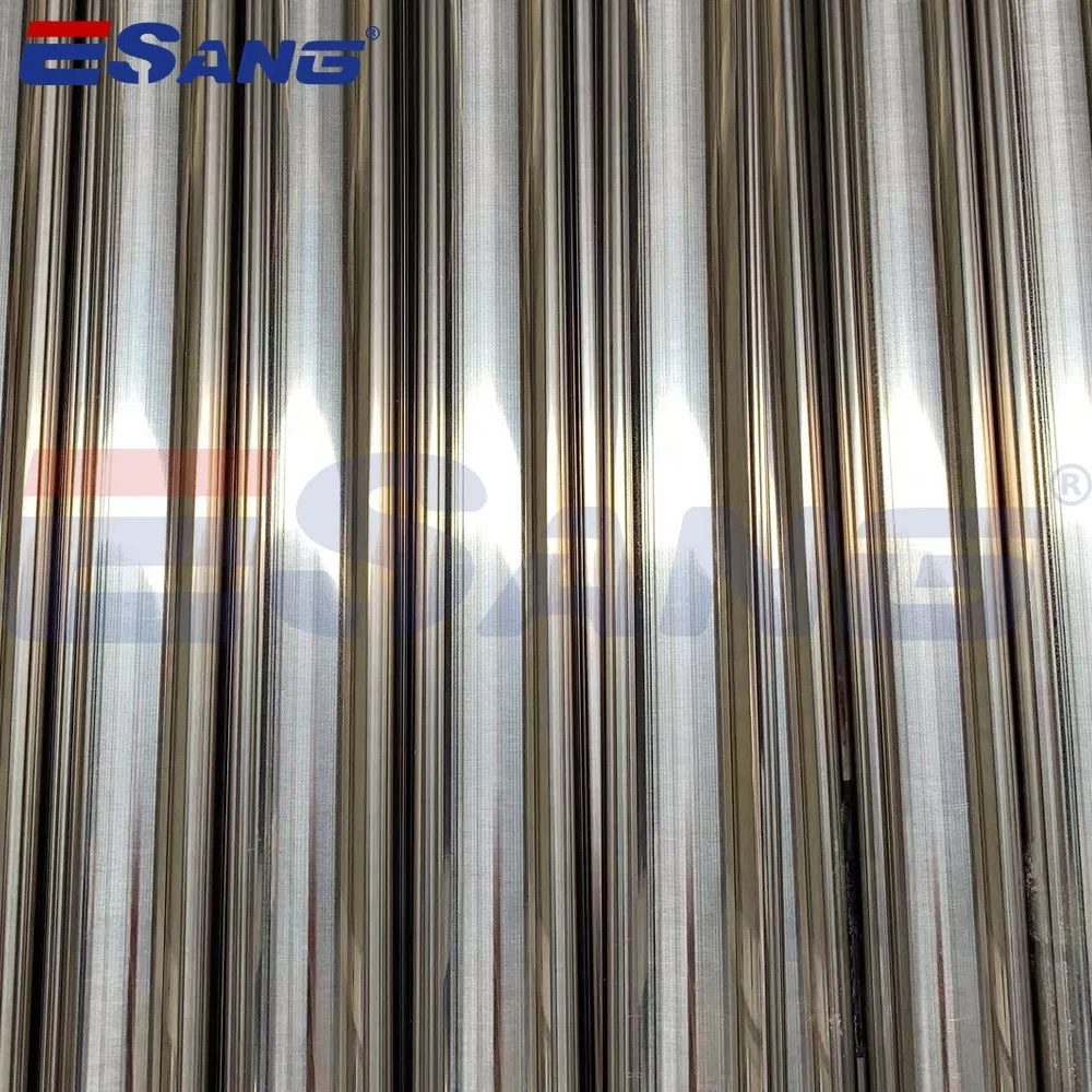 Esang Ss Tube Manufacturer Handrail Polished Brushed Round 2 Inch Welded 304 Stainless Steel Pipe