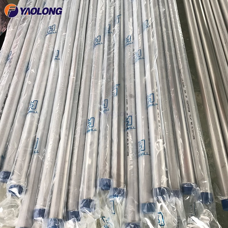 JIS G3459 Schedule 5s 6meter 304 Stainless Steel Industrial Pipe